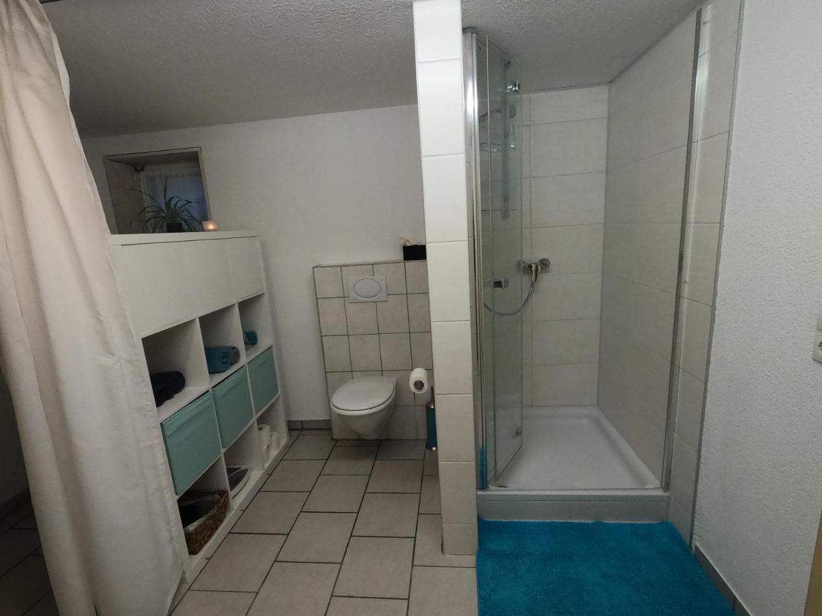 Ferienwohnung Am Teufelsloch Eckersdorf Exteriör bild