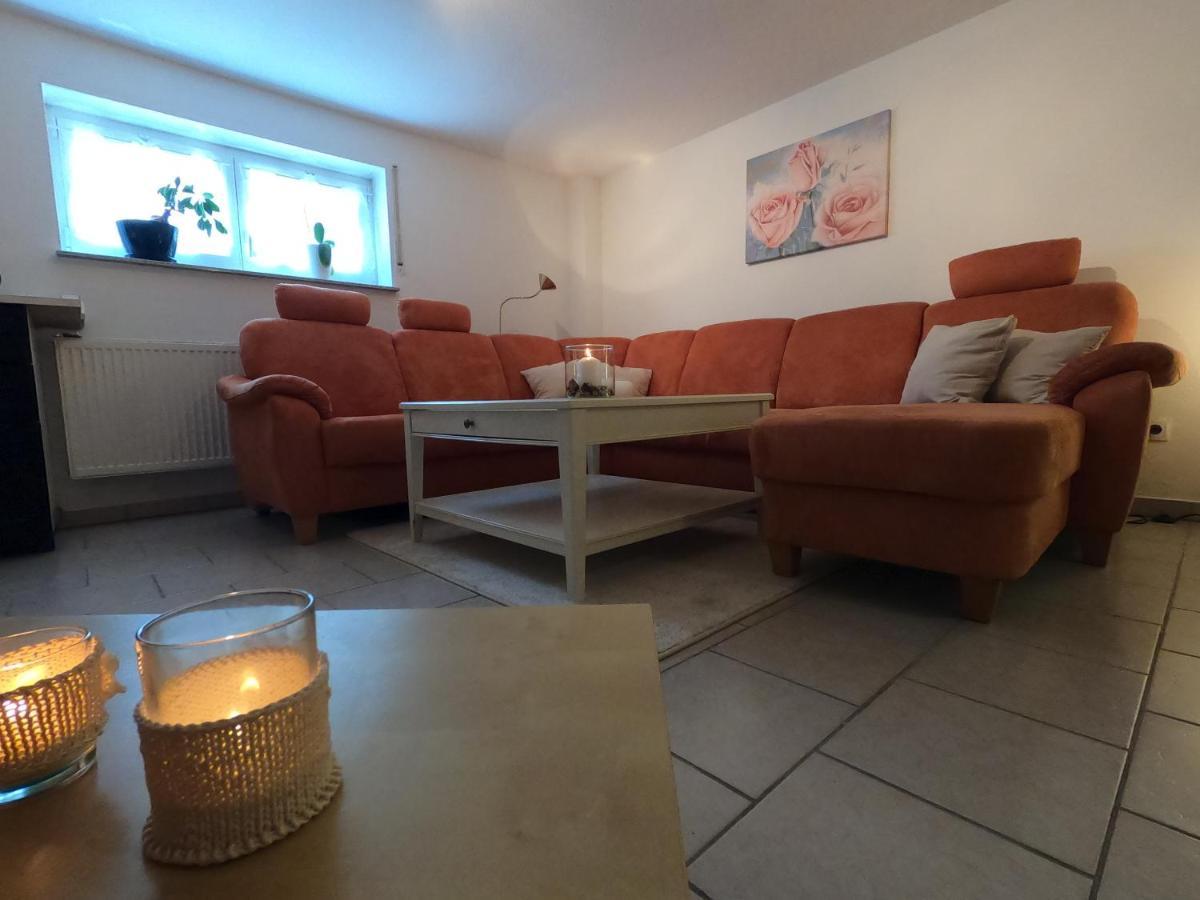 Ferienwohnung Am Teufelsloch Eckersdorf Exteriör bild