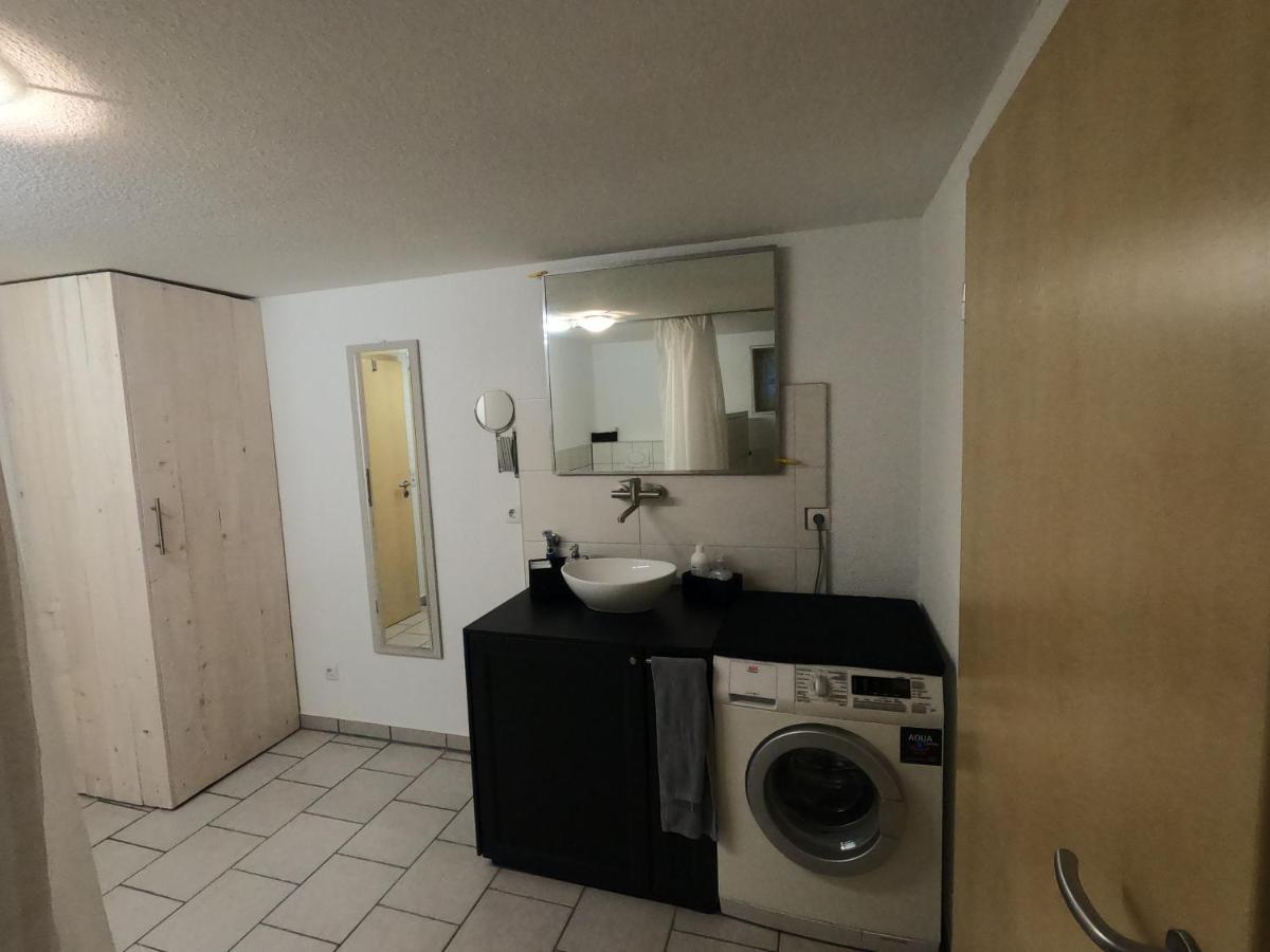 Ferienwohnung Am Teufelsloch Eckersdorf Exteriör bild