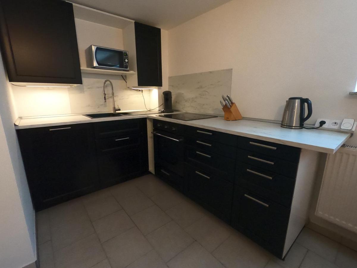 Ferienwohnung Am Teufelsloch Eckersdorf Exteriör bild